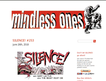 Tablet Screenshot of mindlessones.com